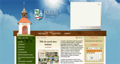 Desktop Screenshot of holedec.cz